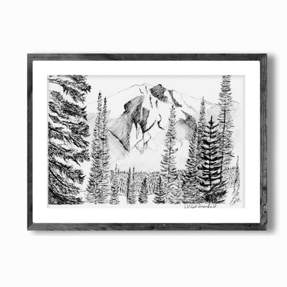 Personalized Landscape Illustration