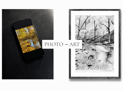Personalized Landscape Illustration